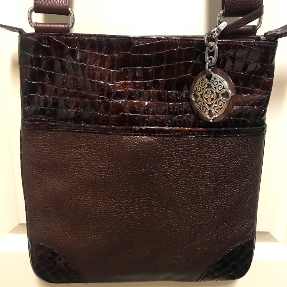 Brighton Crossbody Brown/Bronze Bag